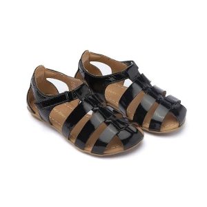 SANDÁLIA TIP TOEY JOEY TRUSS PATENT BLACK