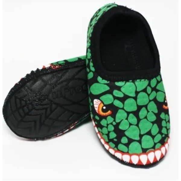 sapatilha-aquatica-neoprene-ufrog-dinossauro-trex